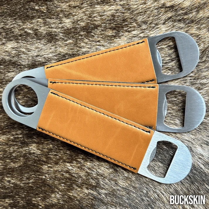 Leatherette Wrapped Bottle Opener image 10