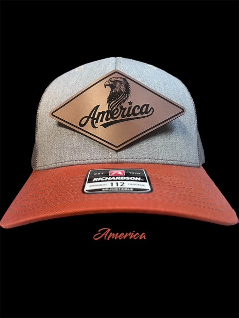 American Pride patch hat image 3