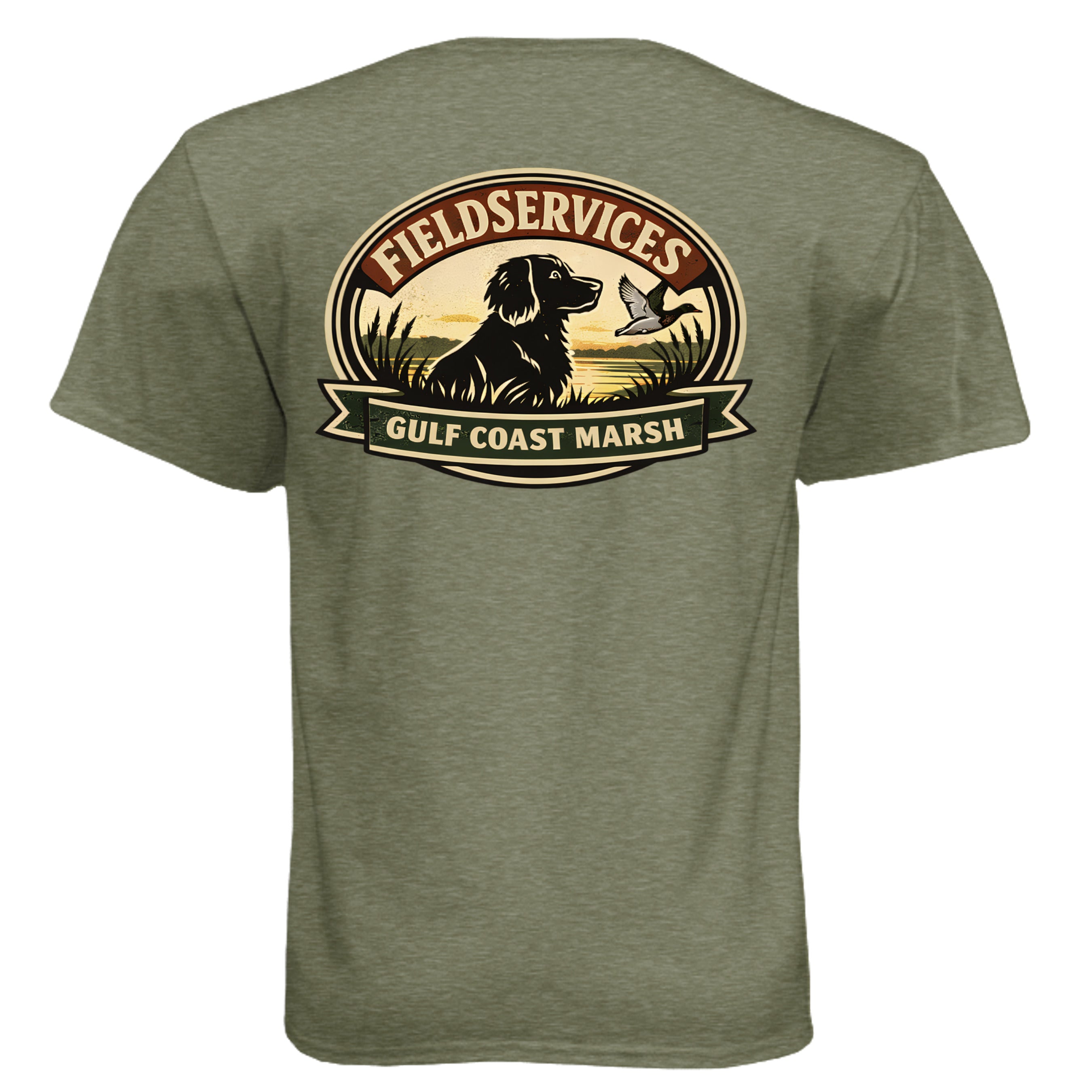 MILITARY GREEN - 6010 - BACK